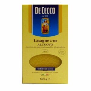 Pasta de cecco lasagna online