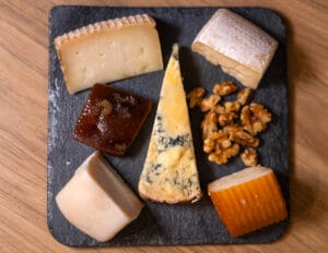 Tabla de quesos de Cantabria