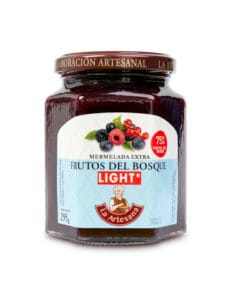 Mermelada La Artesana Frutos del Bosque Light