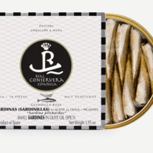 Sardinas en aceite de oliva picantes, Real conservera Española