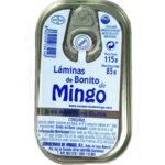 Lata de laminas de Bonito del norte conservas Mingo en aceite de Oliva - Imagen 2